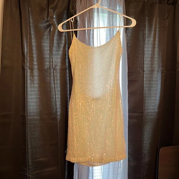 gold homecoming dresses dillards Gold main image 1